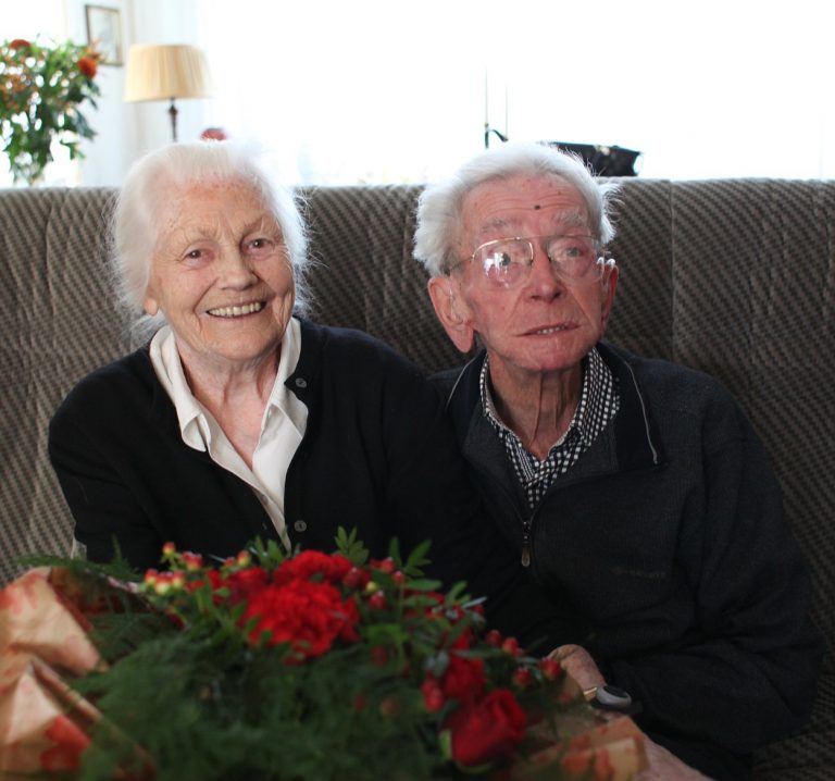 Jan en Thijsje 65 jaar getrouwd