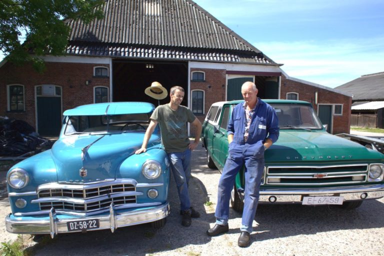 Shovels naar Canada oldtimers naar Noordhorn